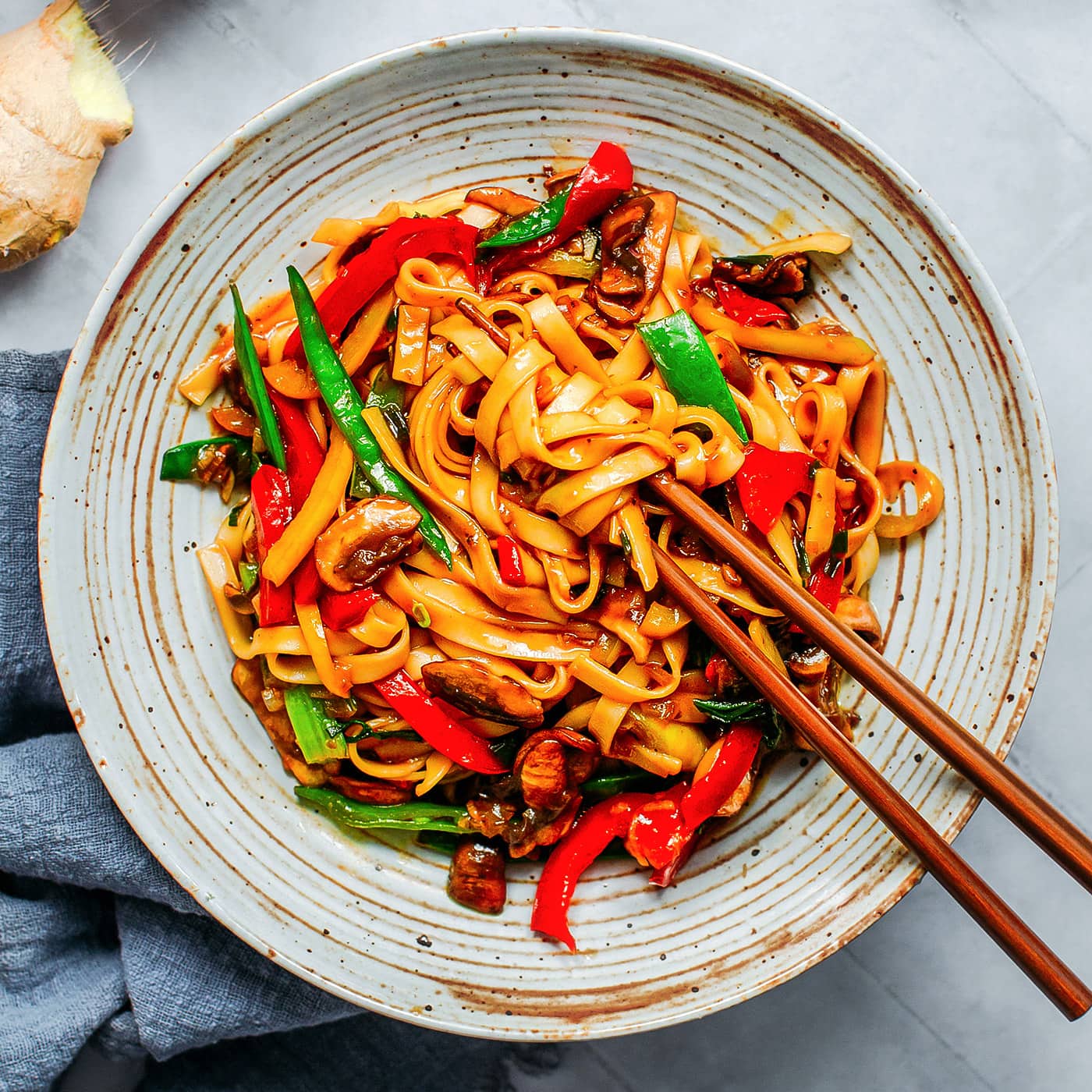 Saucy Stir Fry Noodles