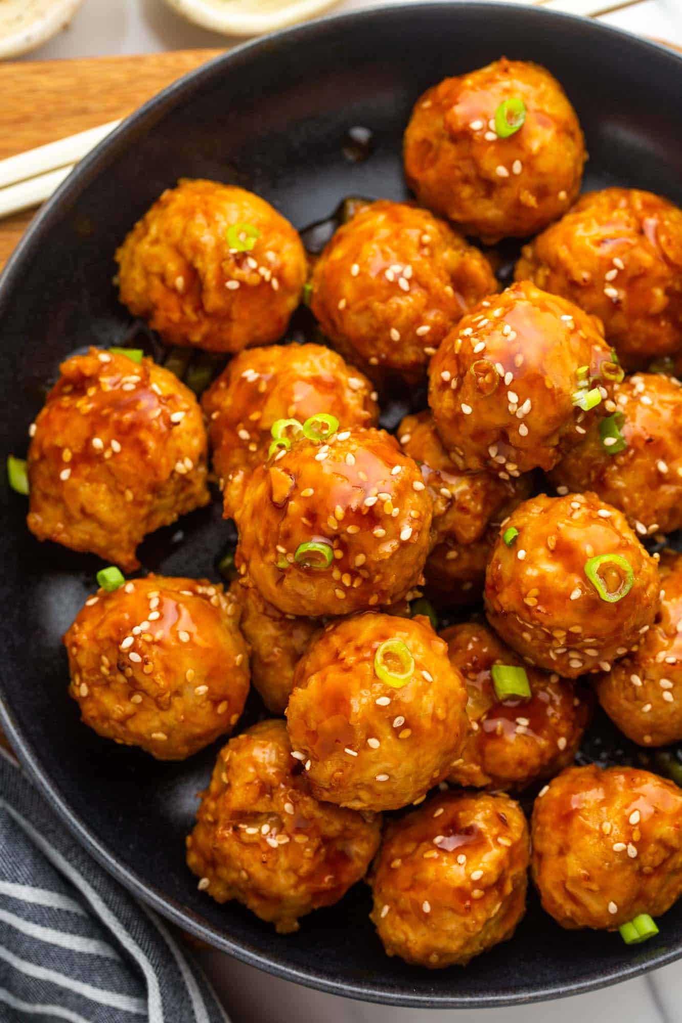 Asian Chicken Meatballs