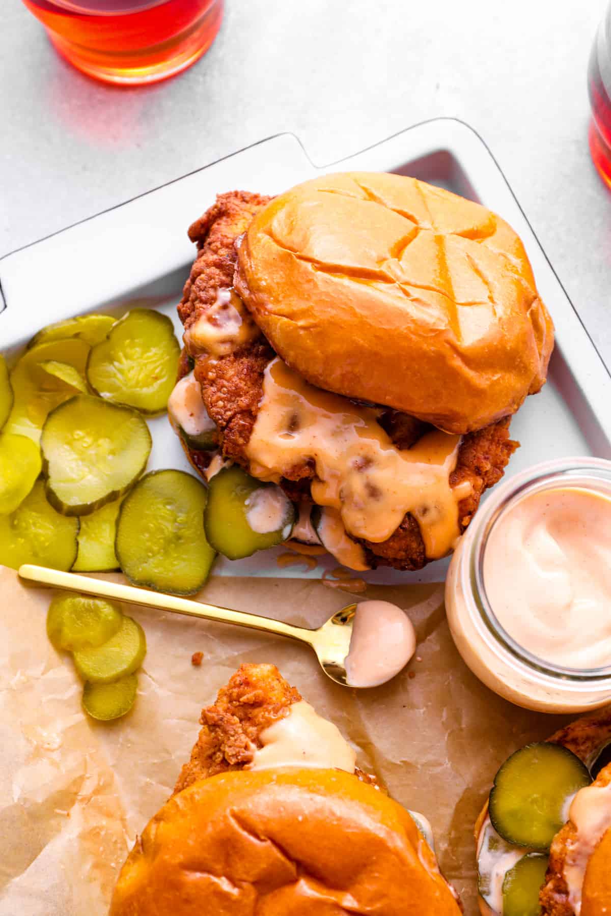 Copycat Popeyes Chicken Sandwich