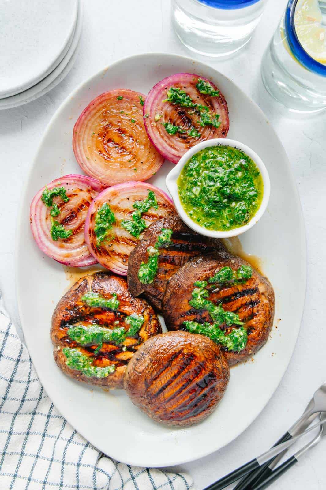 Grilled Portobello Mushrooms