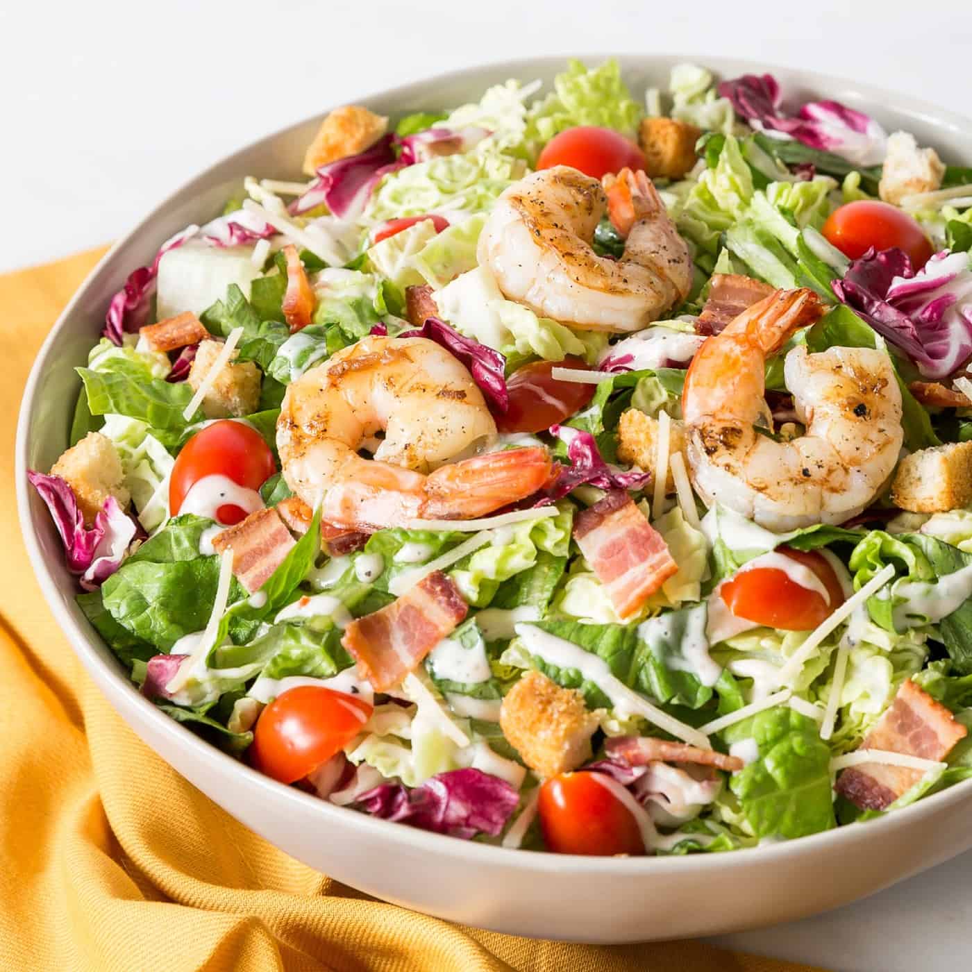 Shrimp Caesar Salad