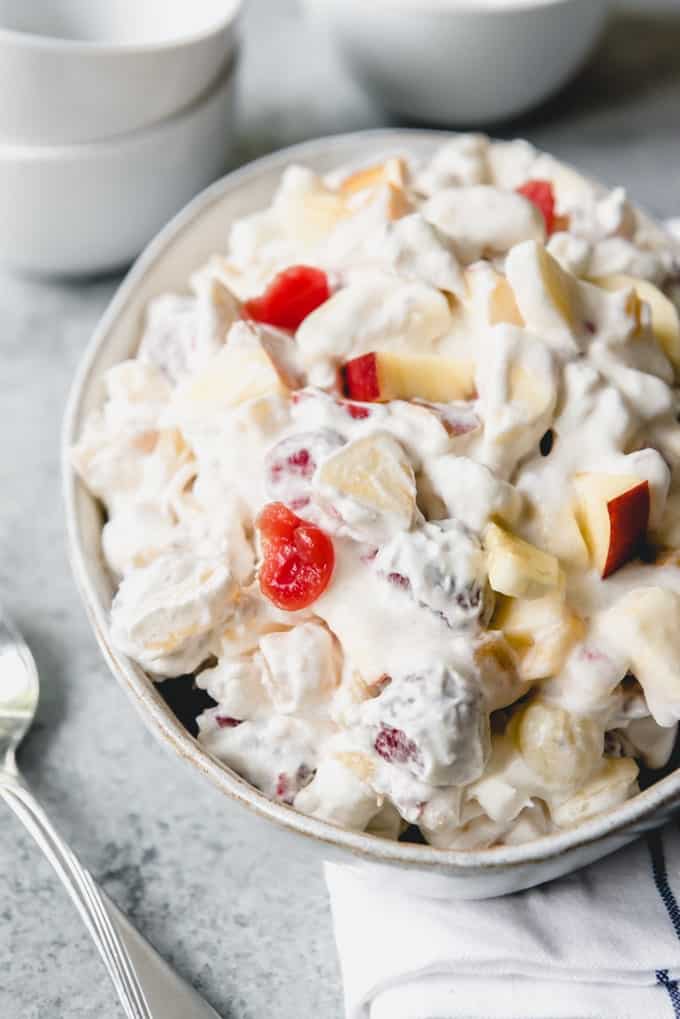 Fruit Cream Recipe (Cream Fruit Salad)