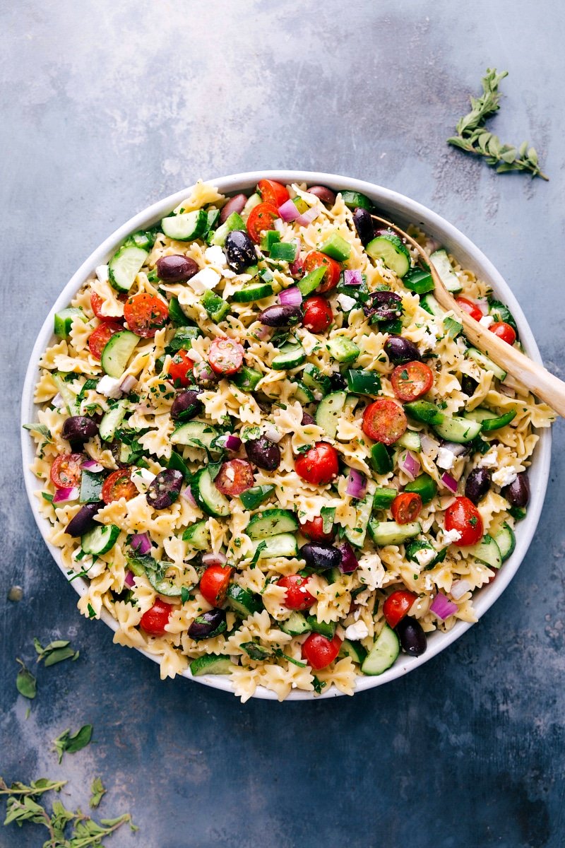 GREEK PASTA SALAD