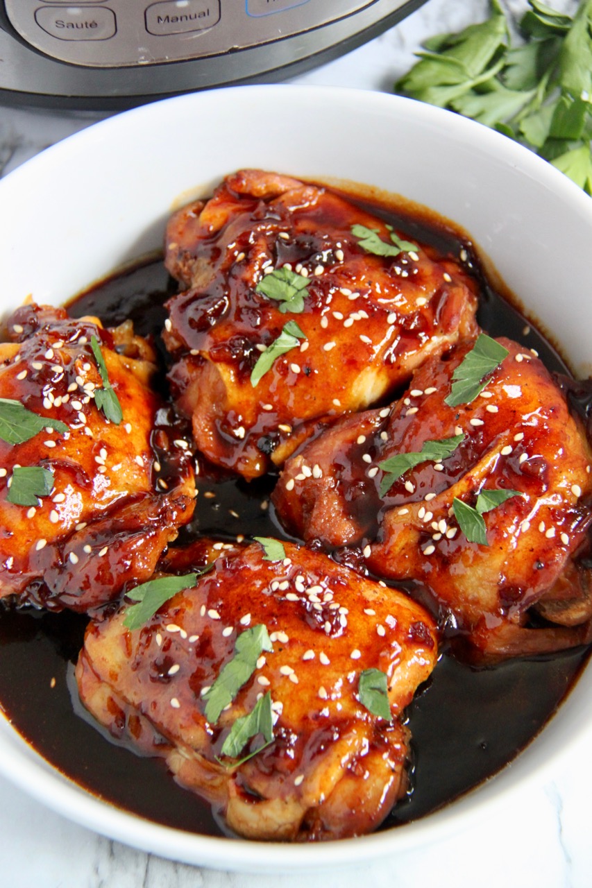 Instant Pot Honey Chicken Thighs