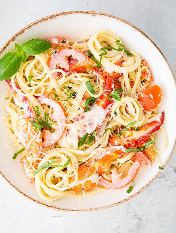 Creamy Lobster Pasta