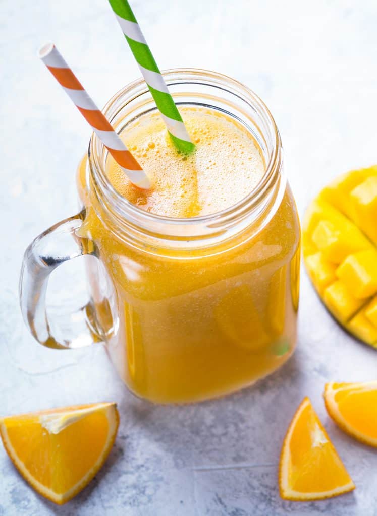 ORANGE MANGO JUICE RECIPE