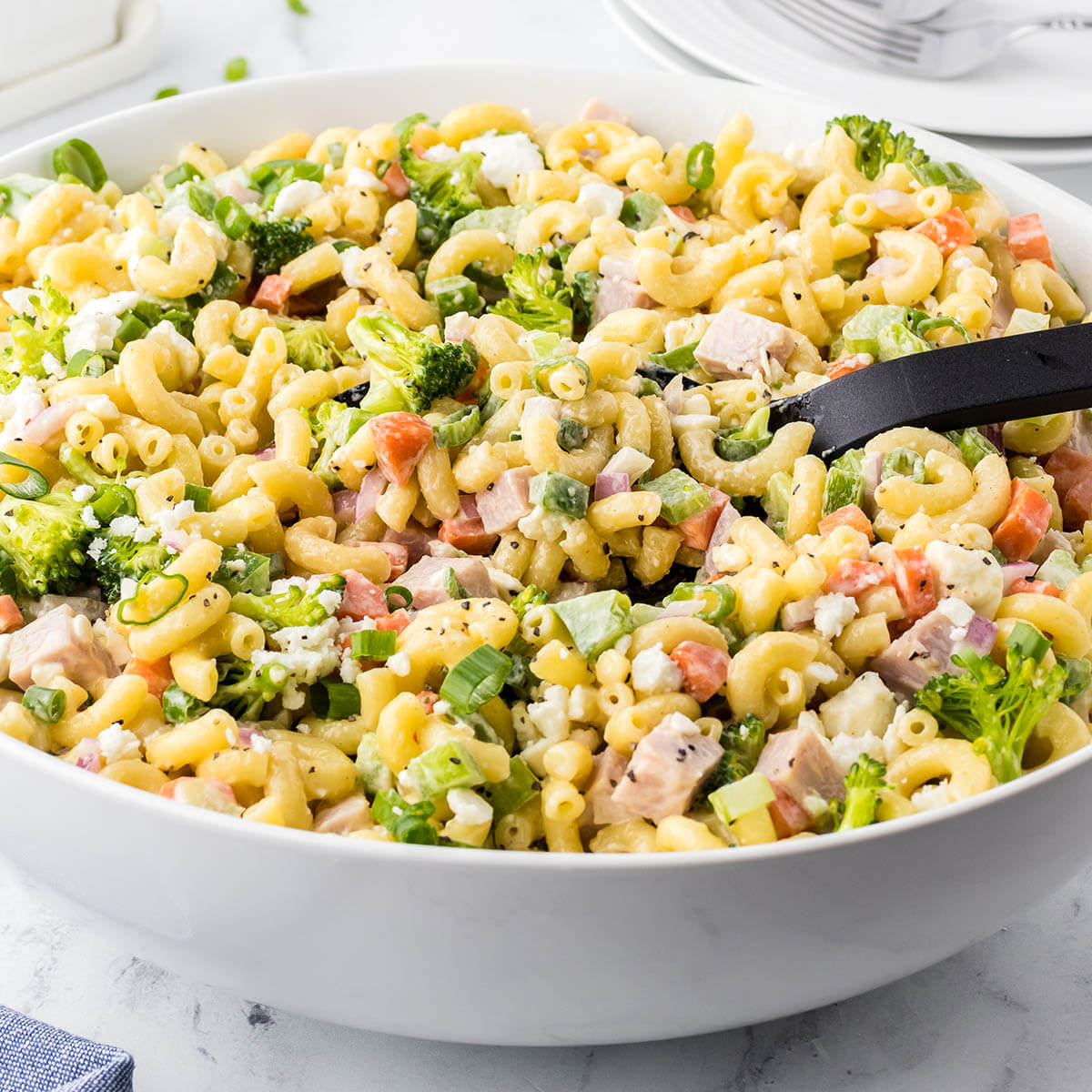Ham Pasta Salad