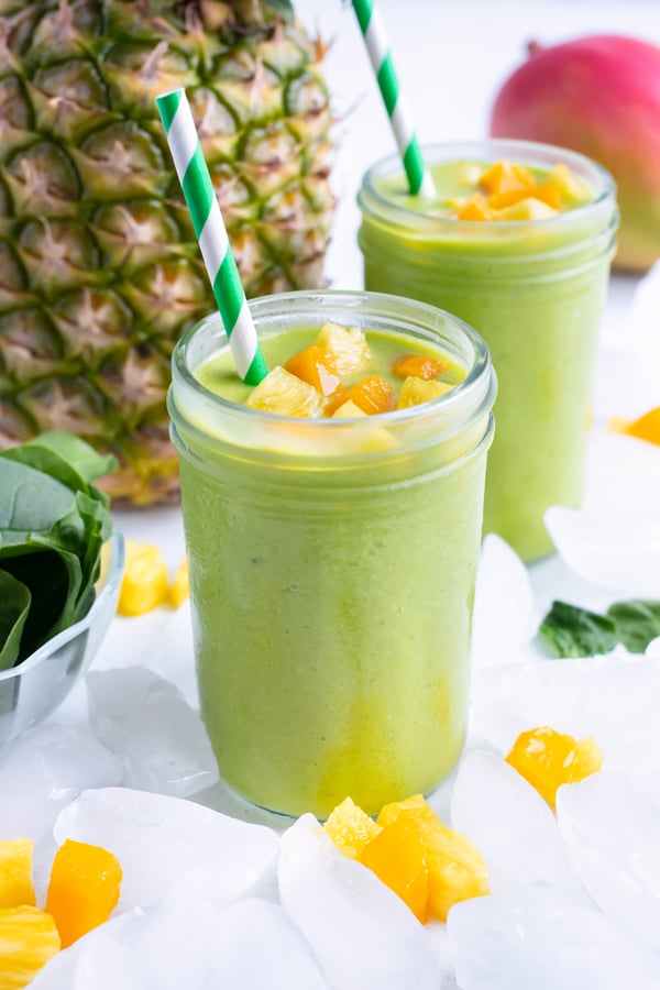 Spinach Fruit Smoothie Recipe