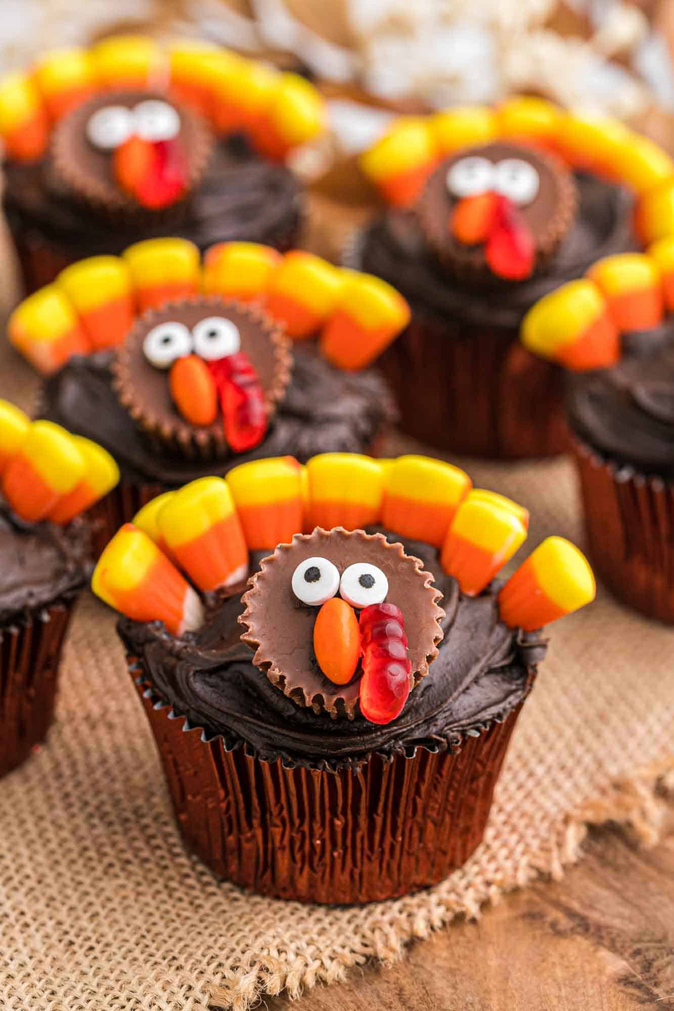 Turkey Cupcake