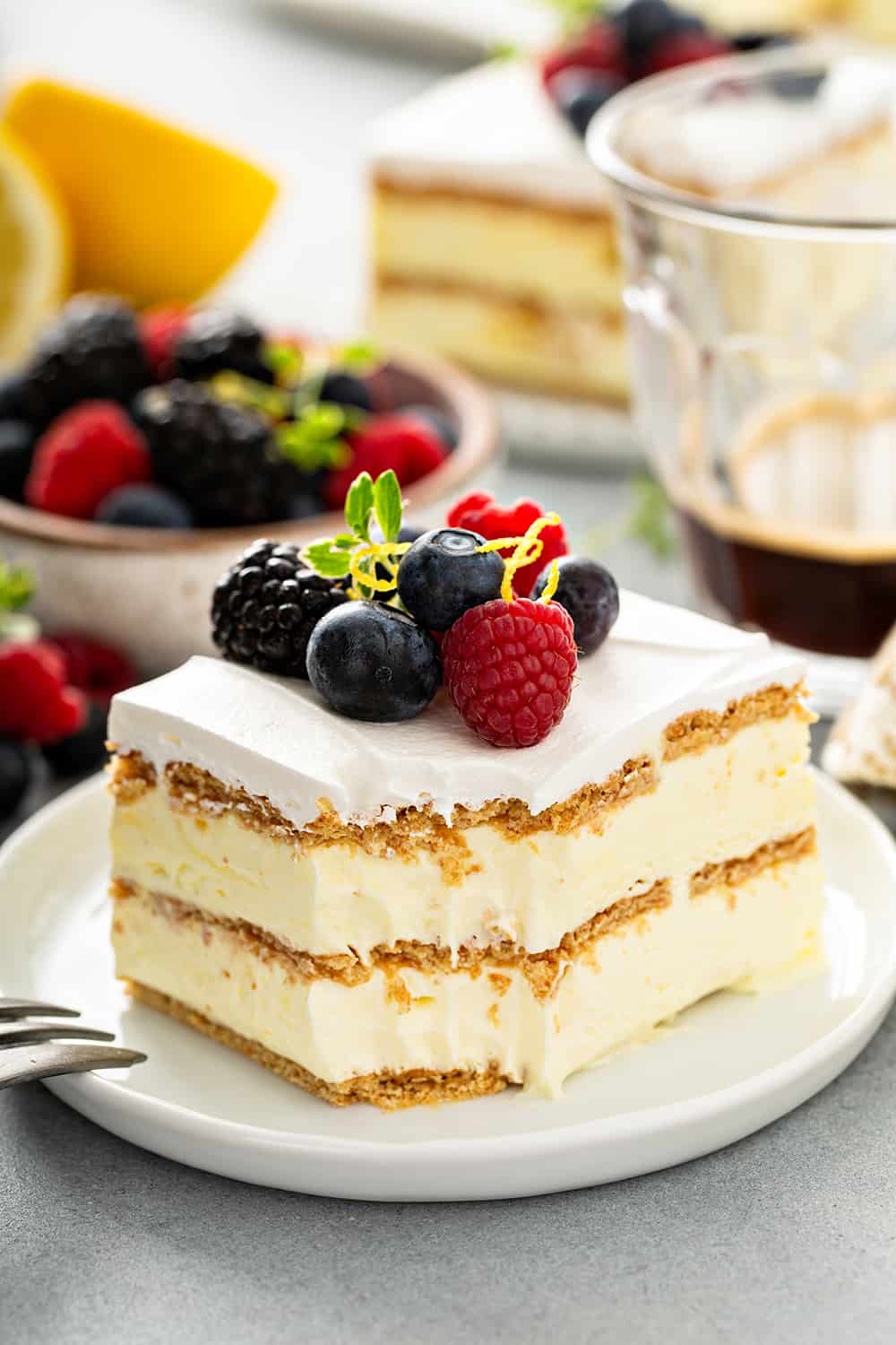 Lemon Icebox Cake