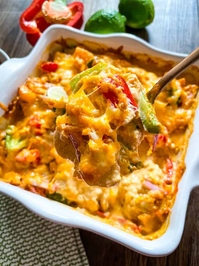 Chicken Fajita Casserole