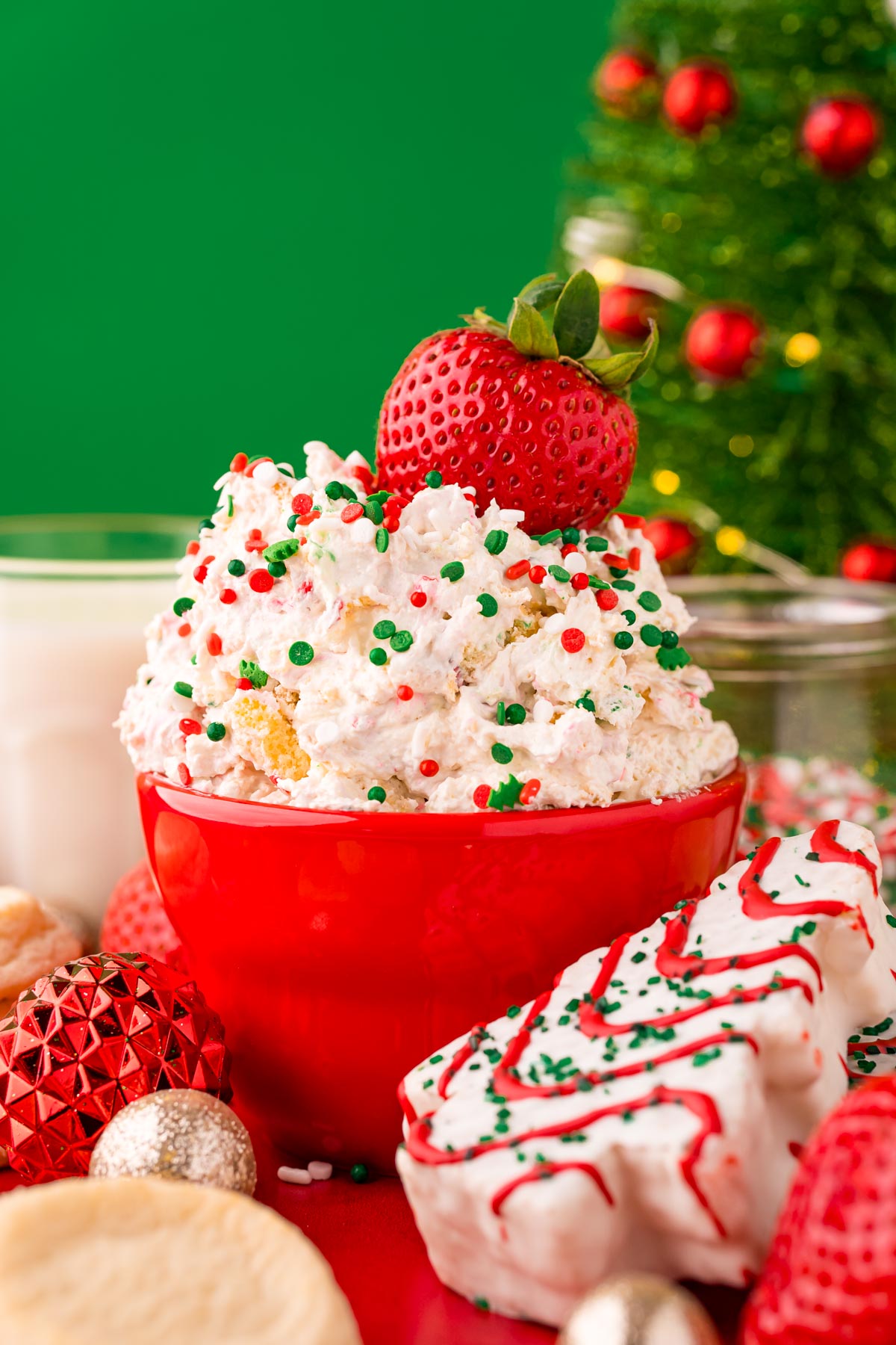 Christmas Tree Cake Dip
