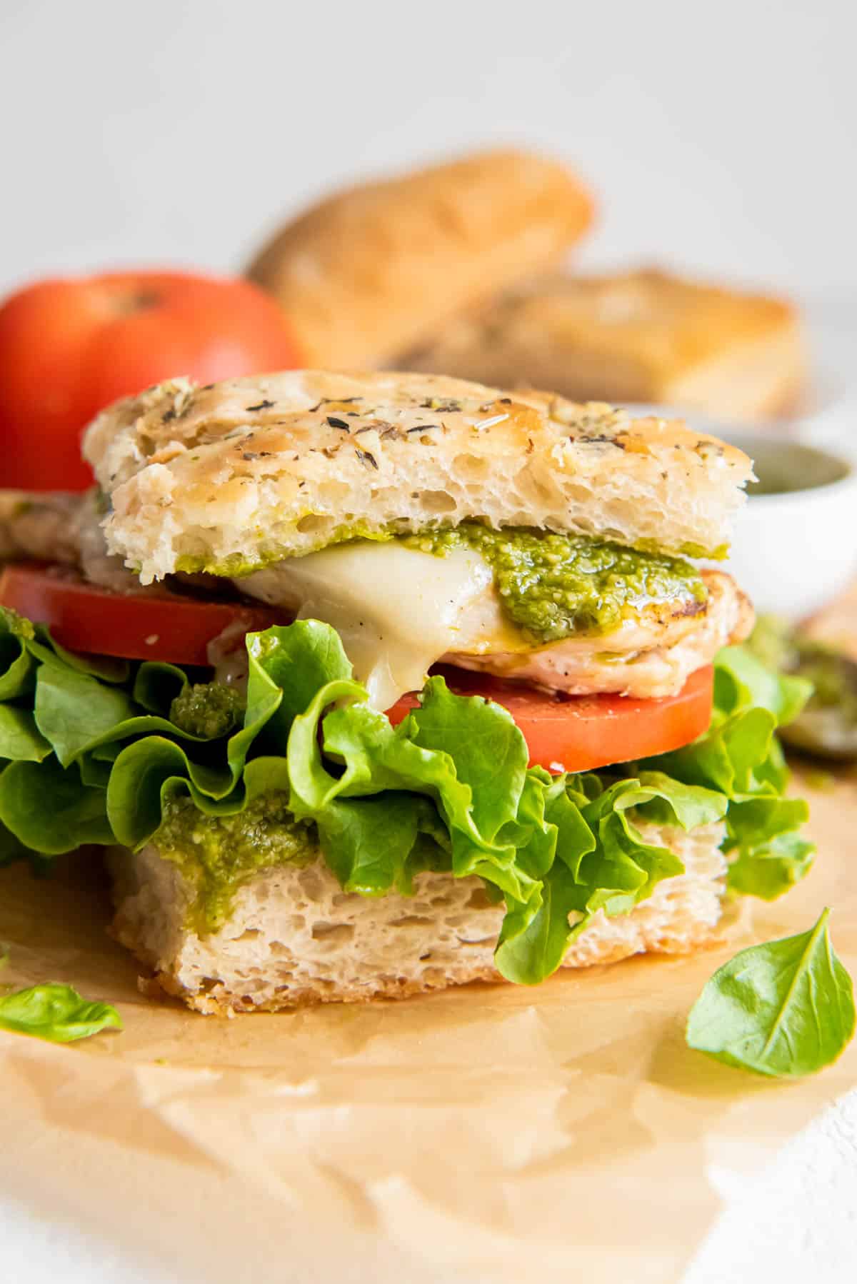 Chicken Pesto Sandwich