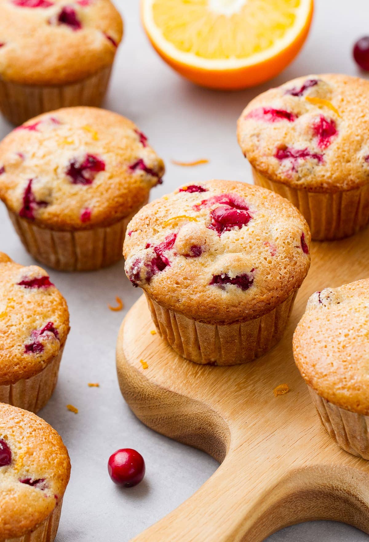 FRESH CRANBERRY MUFFINS