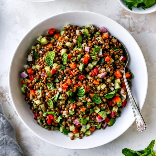 Mint Lentil Salad