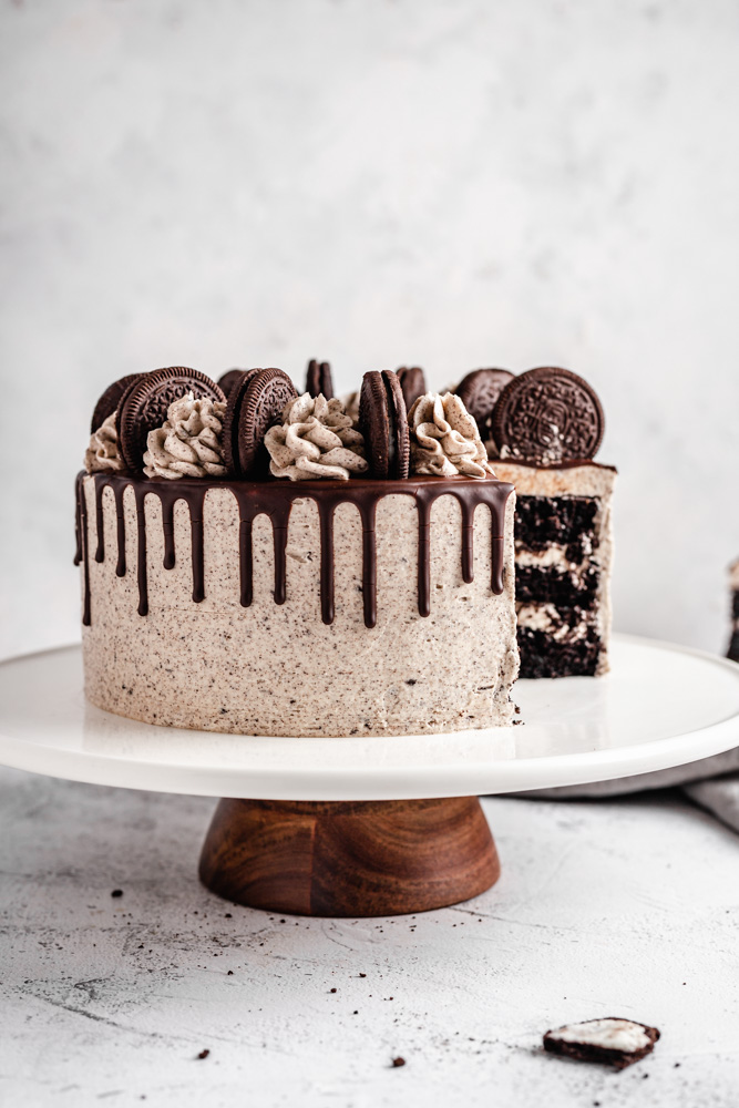 Vegan Chocolate Cake With Buttercream Frosting