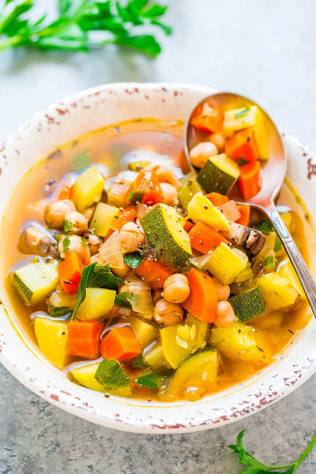 Chickpea Vegetable Soup