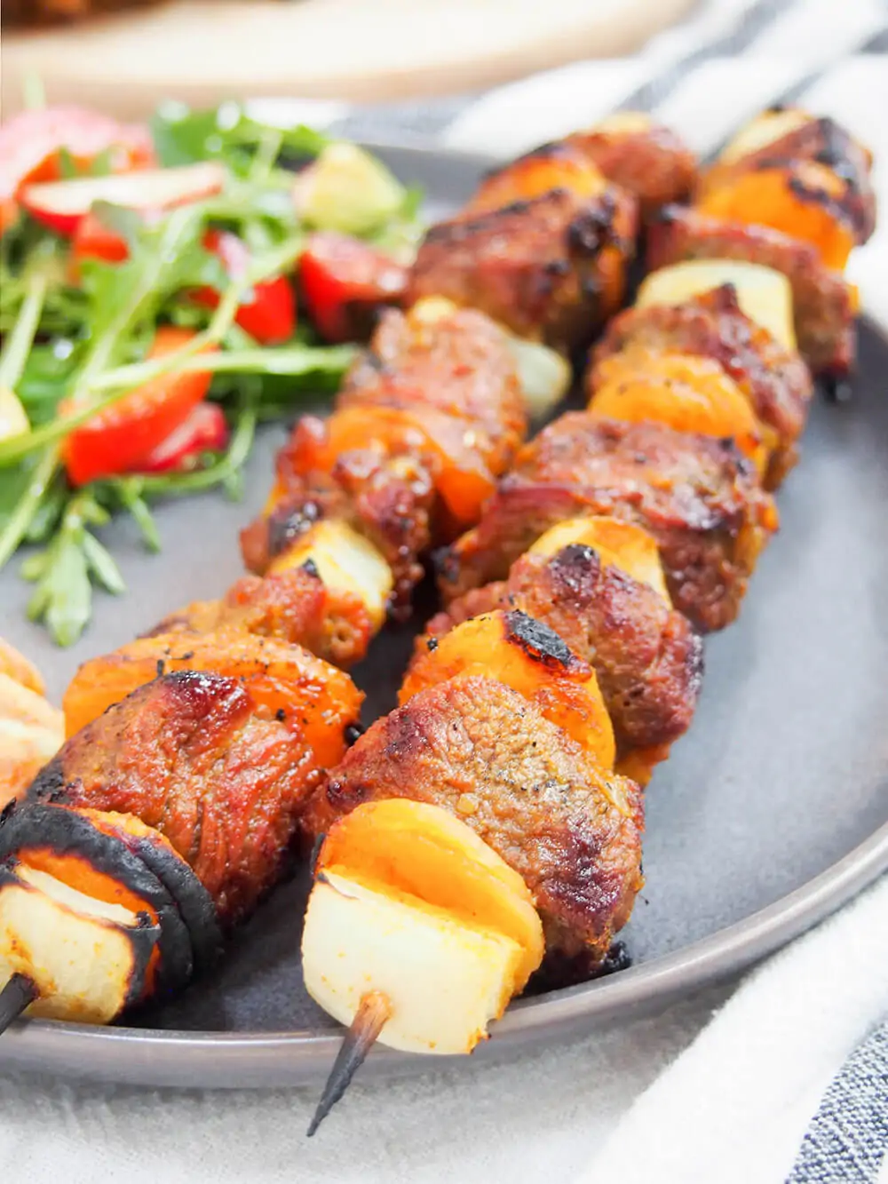 SOSATIES (AFRICAN LAMB AND APRICOT KEBABS)