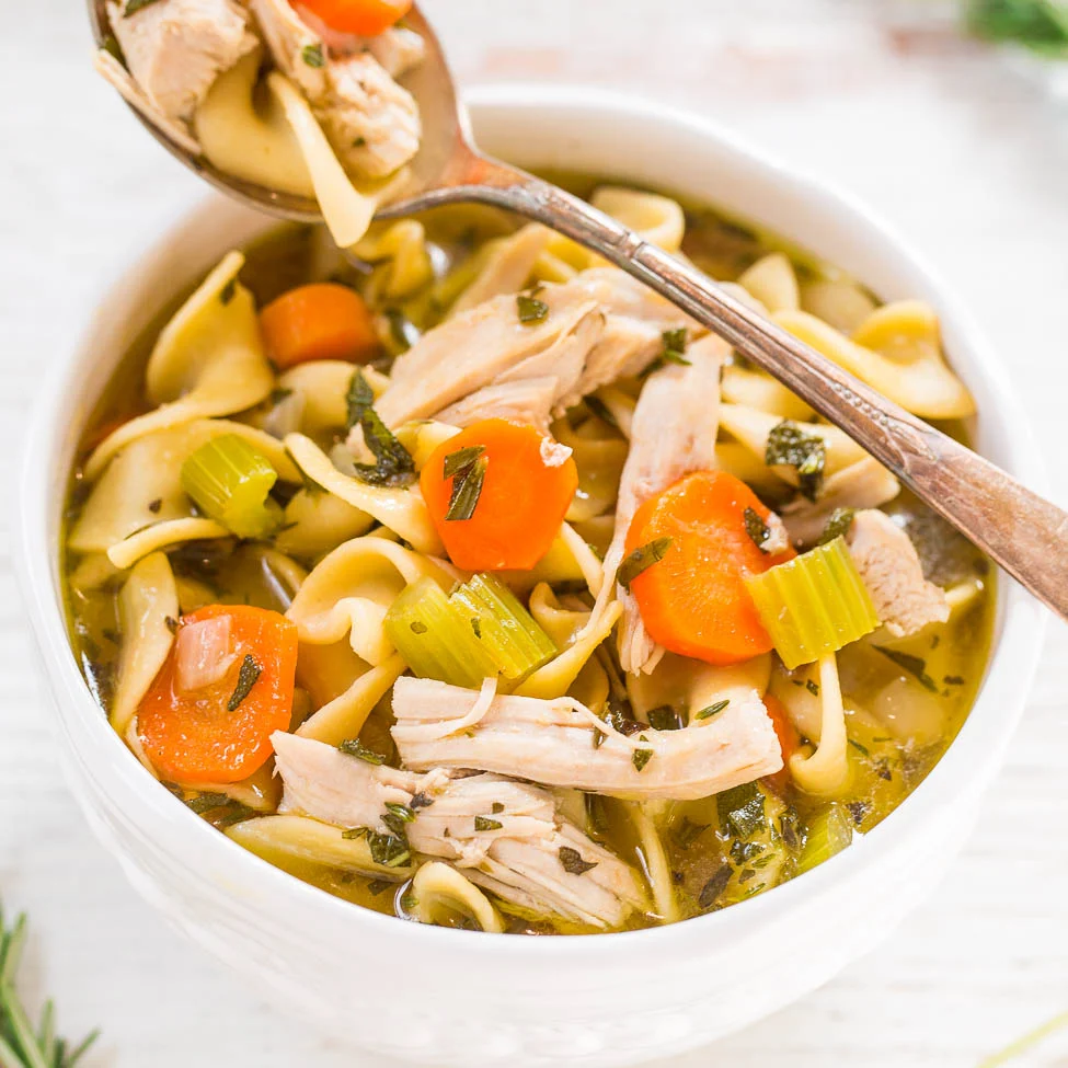 Minute Turkey Noodle Soup Recipe