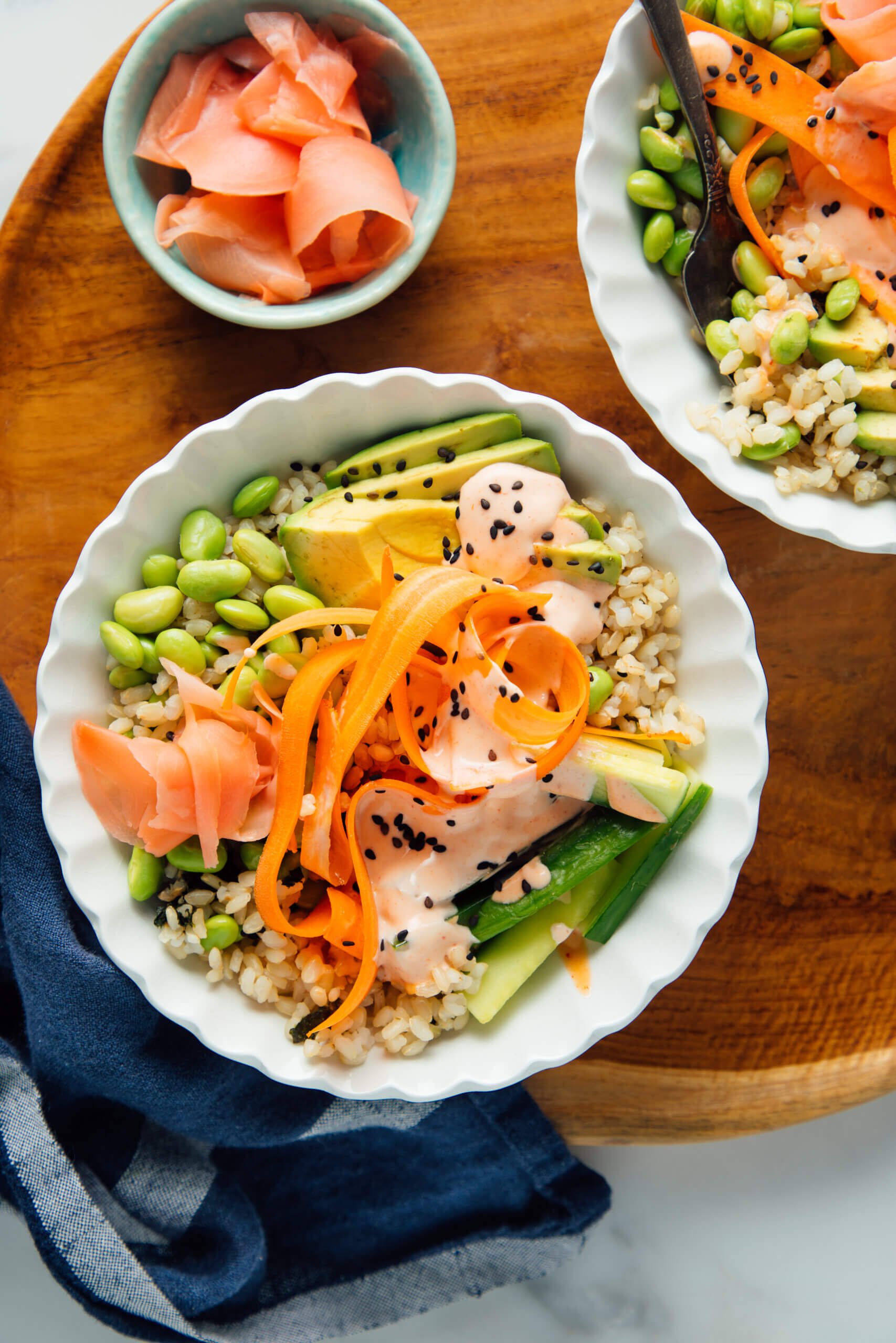 Veggie Sushi Bowls